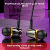 Most Popular Music Game Wired In-Ear Earbuds Strong Bass HiFi Stereo Built-in Mic Glow-in-the-Dark 3.5mm Interface Silicone TPE