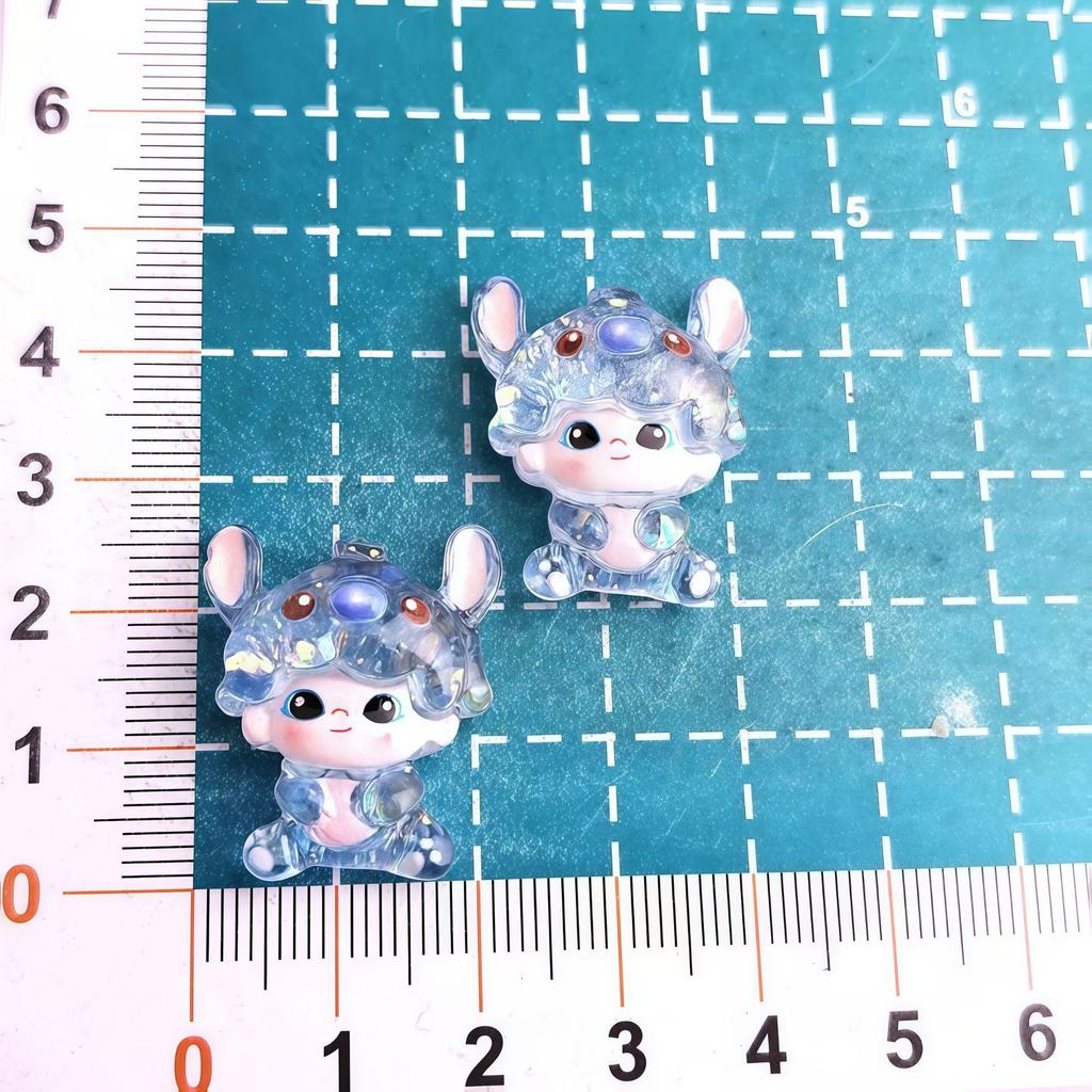 Cartoon Resin Glitter Accessories: DIY Fun Boy's Hair Clips & Phone Case Decoration