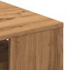  Coffee Table, Artisan Oak 55x55x42 Cm, Wood-based Material