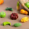Miniatures imitation légumes micro paysage ornements figurines pour décorations de maison décoration de chambre bricolage maison de poupée accessoires
