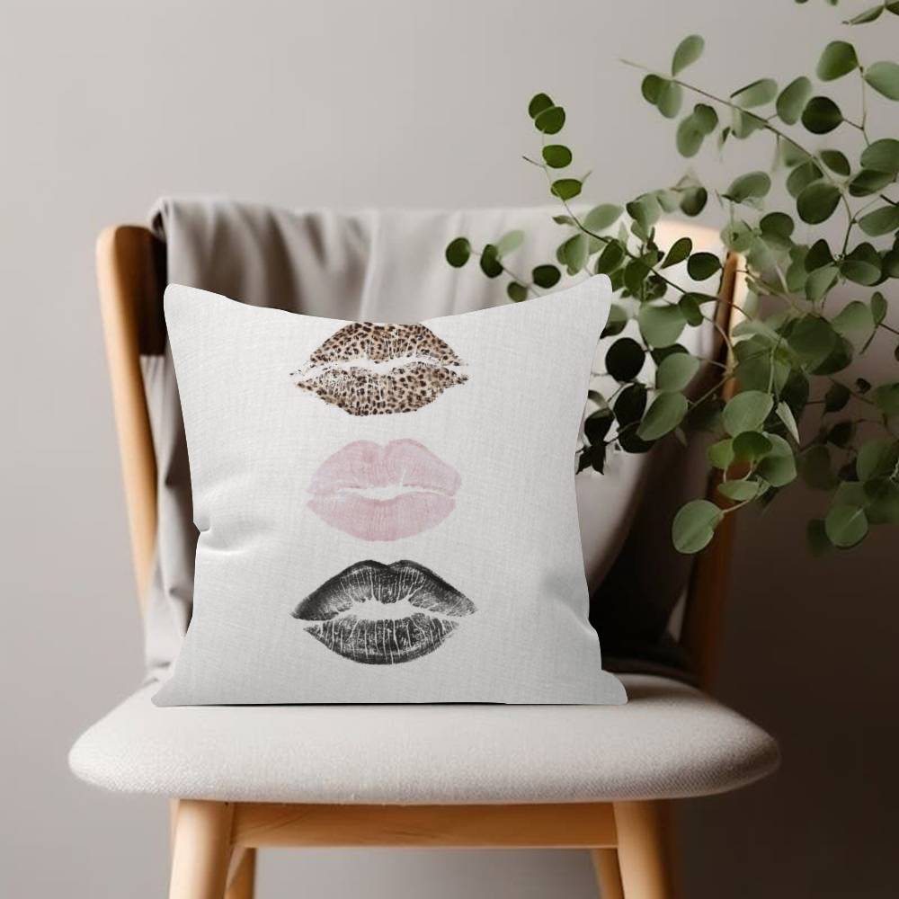Lucky Leopard Pillow Case Sofa Living Room Bedroom Double-sided Printing Square Cushion Nap Time Pillow Case