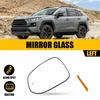 Left Driver Side Mirror Glass Heated W/ Blind Spot For Toyota Rav4 -2025
