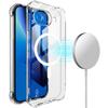 Magnetic Case For Google Pixel 10a Soft Cover Airbag Bumper Raised Edge CA0003