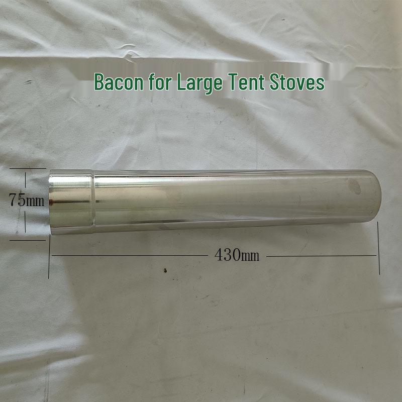 Stainless Steel Outdoor Wood Stove Chimney Elbow for Ventilation and Heating