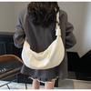 Pu Dumpling Bag For Women With Wrinkled Design For Daily Fashion