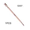 1/3pcs Gold Stainless Steel Nail Art Pedicure Manicure Tools Cuticle Pusher Finger Remover Dead Skin Tips Nail Care Tool