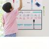 6PCS/1set magnetic dry wipe whiteboard 42x30cm small magnet refrigerator message board suitable for kitchen refrigerator