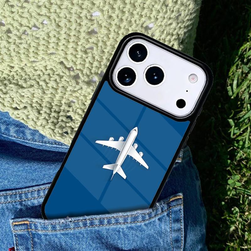 Aircraft Plane Airplane Phone Case Cover for IPhone 11 12 13 14 15 16e 17 Pro Max Coque for IPhone 17 Air