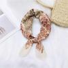 Versatile Cotton Linen Silk Scarf: Spring & Autumn Unisex Small Square Neck & Head Accessory