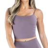 Womens Yoga Tank Top With Doublesided Fleece For Workout And Outdoor Running