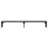 VidaXL Monitor Stand, Screen Riser with Adjustable Feet, Computer Stand with Office Interior Storage, 834013
