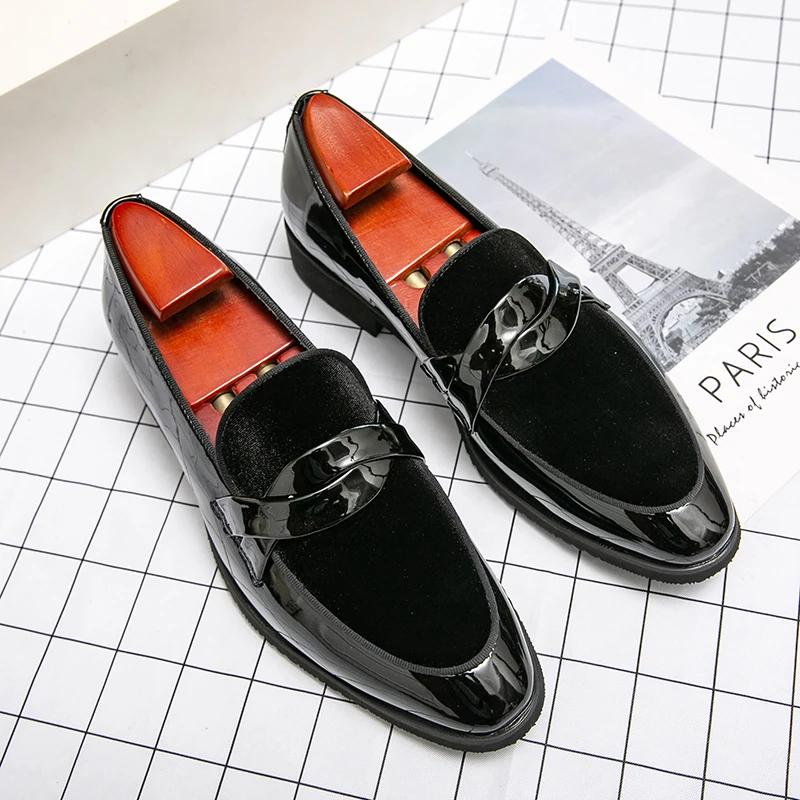 Fashion Classic Leather Shoes Men's Gentlemanly Genuine High Quality Oxford Outdoor Italian Calfskin Business Designer Office Dress Male