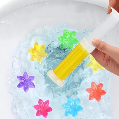 Toilettenreinigungsgel Lufterfrischer Aroma Blume Badezimmer Duft Deodorant