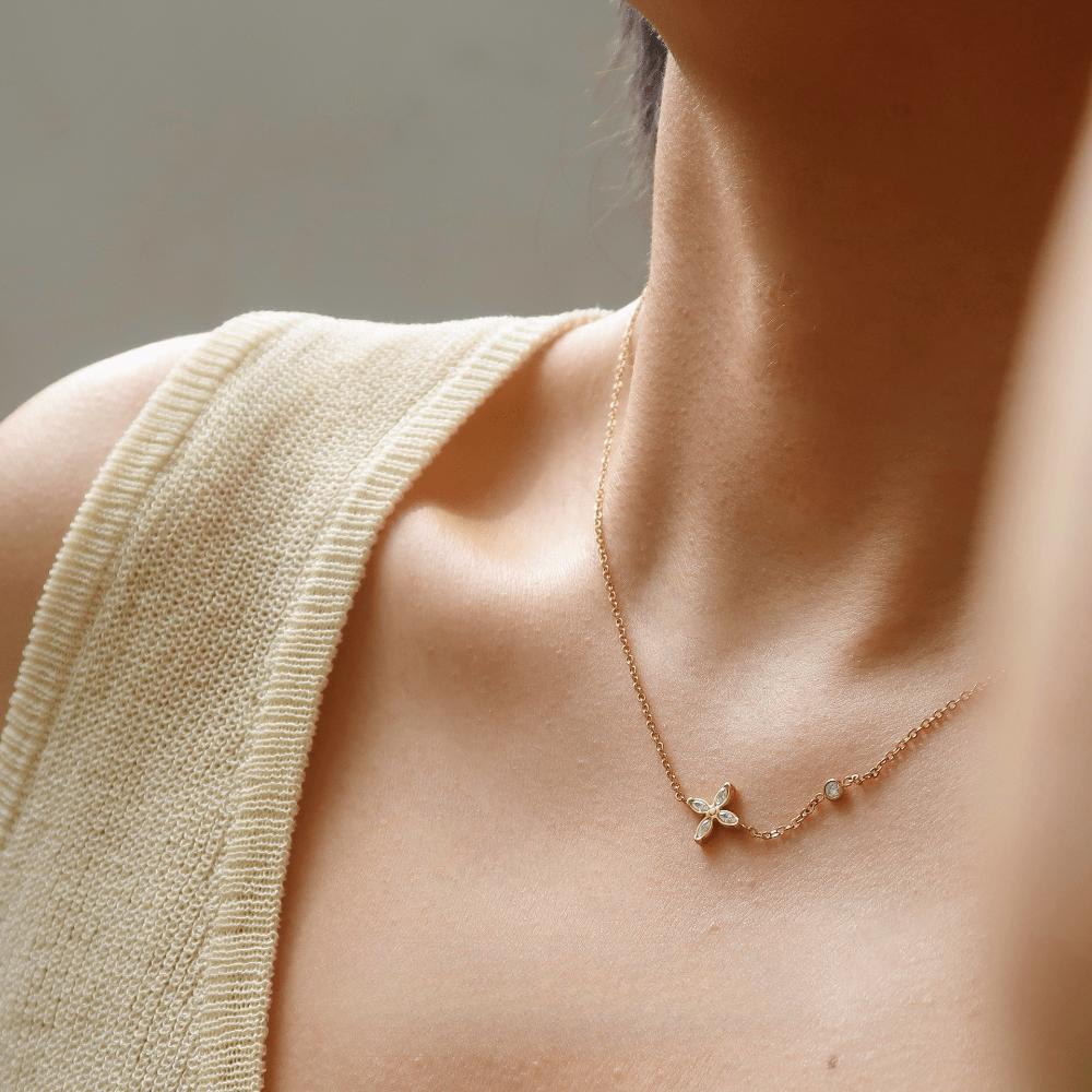 New necklace Simple and exquisite collarbone chain Women's necklace