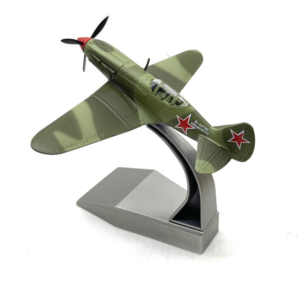 New Diecast 1:72 Alloy Mig-3 Fighter Simulation Airplane Model Classic Finished Static Collection Ornament Display Gift Toy