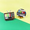 Retro-TV-Kein-Signal-Anzeige Mode-Abzeichen für Kleidung Accessoires