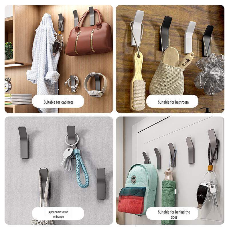 Strong Adhesive Wall Hook for Kitchen & Dorm - No Drill Needed