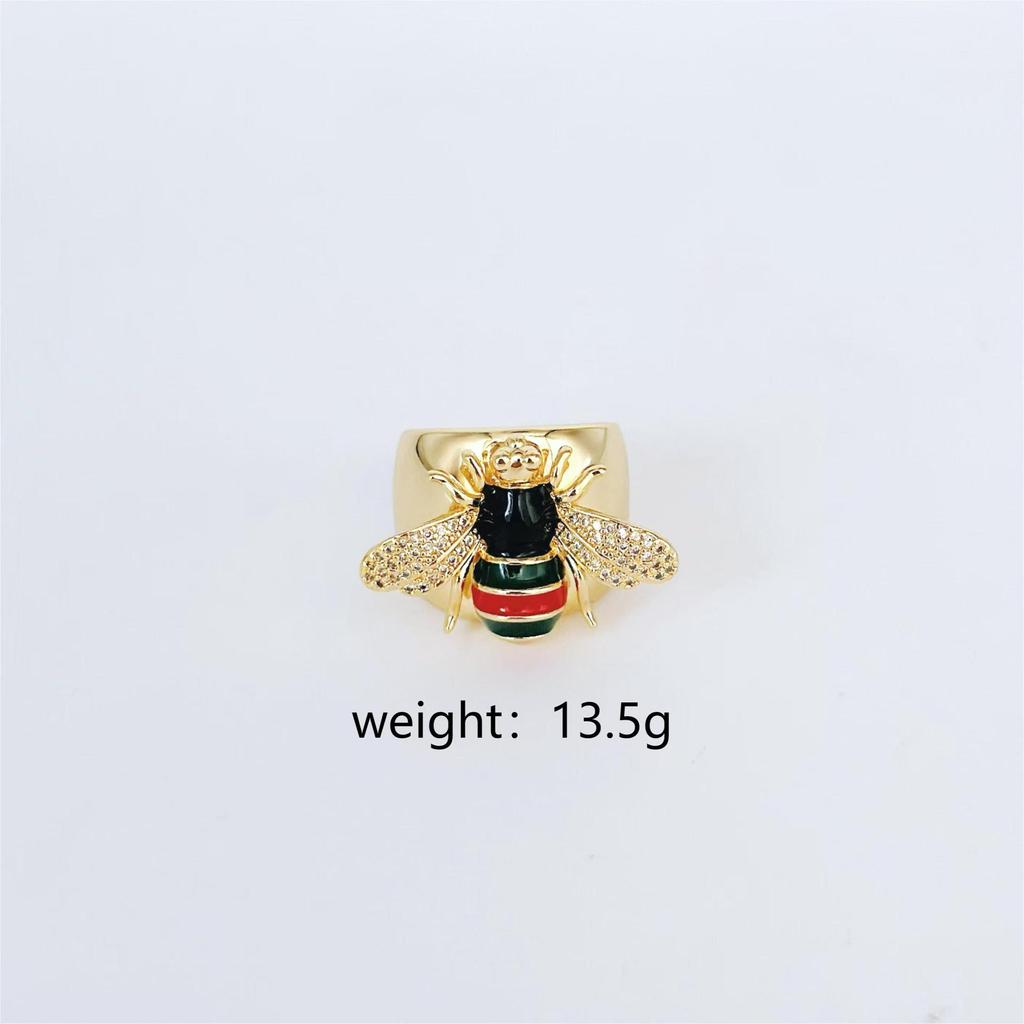 Vintage Fashion Bracelet Ring Set Little Bee Design Bracelet Ring Set