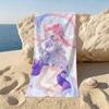 Video Game Honkai Star Cyrene Beach Towel For Beaches Yoga Studios Gyms Hot Springs Swimming Pools And Picnics