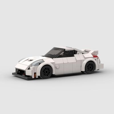 Moc Racer Cars City Sports Vehicle Building Blocks Creative Garage Toys for Boys