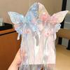 2026 Butterfly Fairy Hair Clip - Princess Style Braided Accessory for Girls