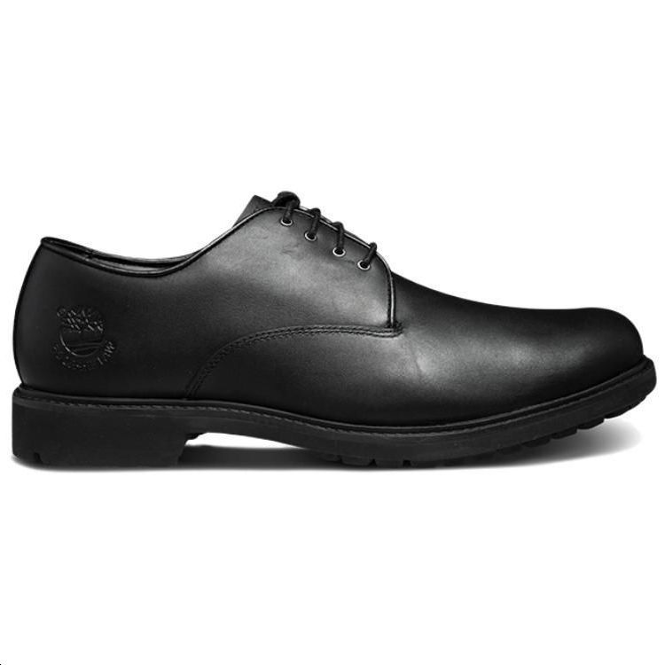 Timberland Leather Comfortable Durable Low-Top Casual Shoes Men Sneakers Black 5549RW
