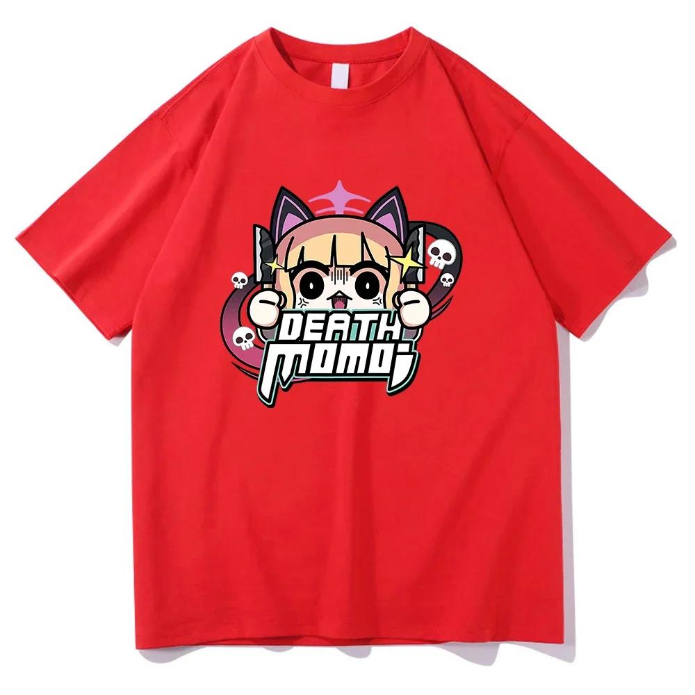 Modrá anime archivní trička Sugar Rush Vtipné dámské oblečení Unisex Streetwear Manga Cosplay Oblečení Grafická trička