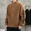 Lamb Fleece Sweater Men's Winter Trend Men's Clothing Youth Hooded Jacket Fleece Thickened Men's Jacket