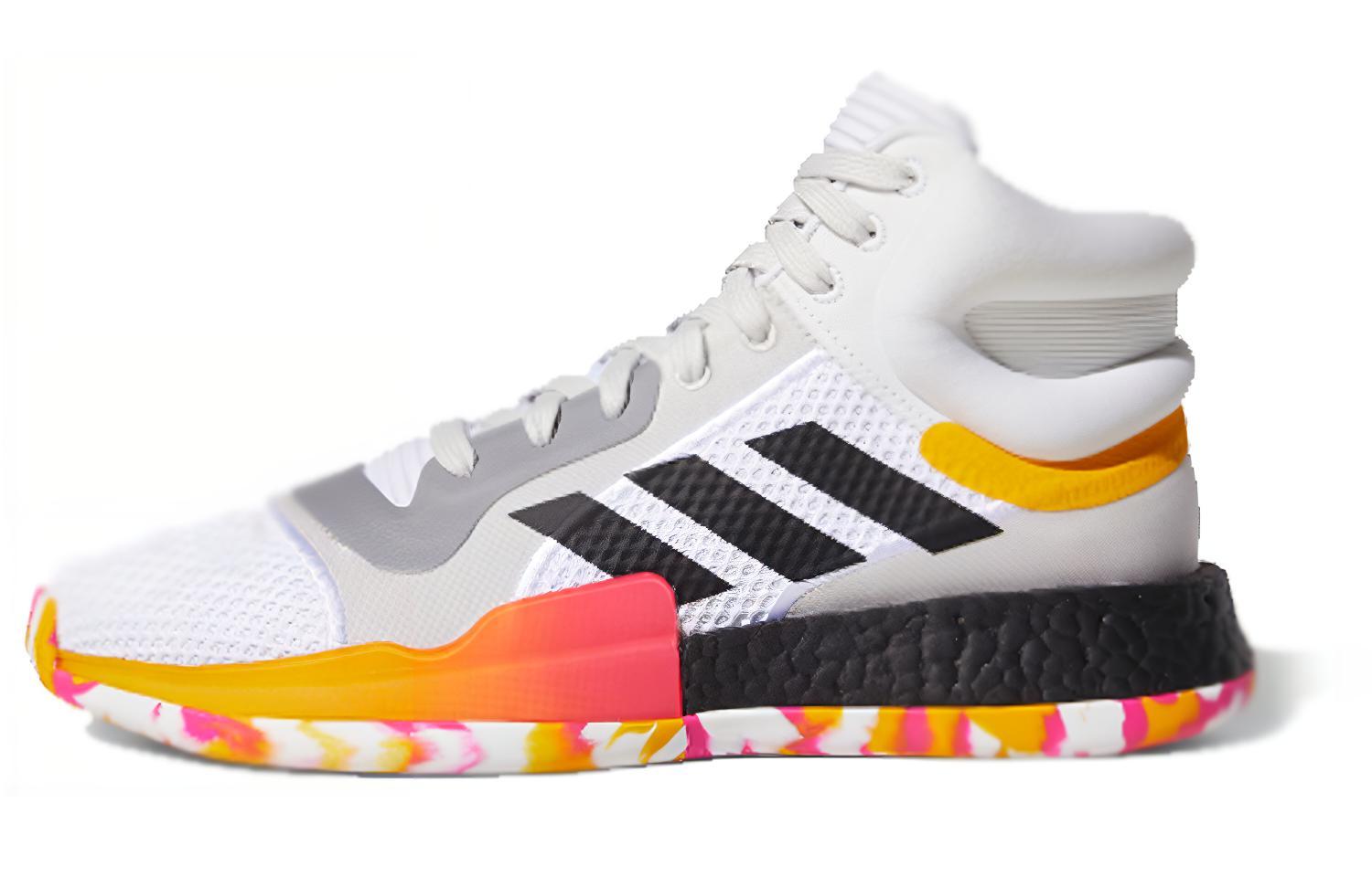 Marquee Boost Adidas  White Black Active Gold  G26212 48