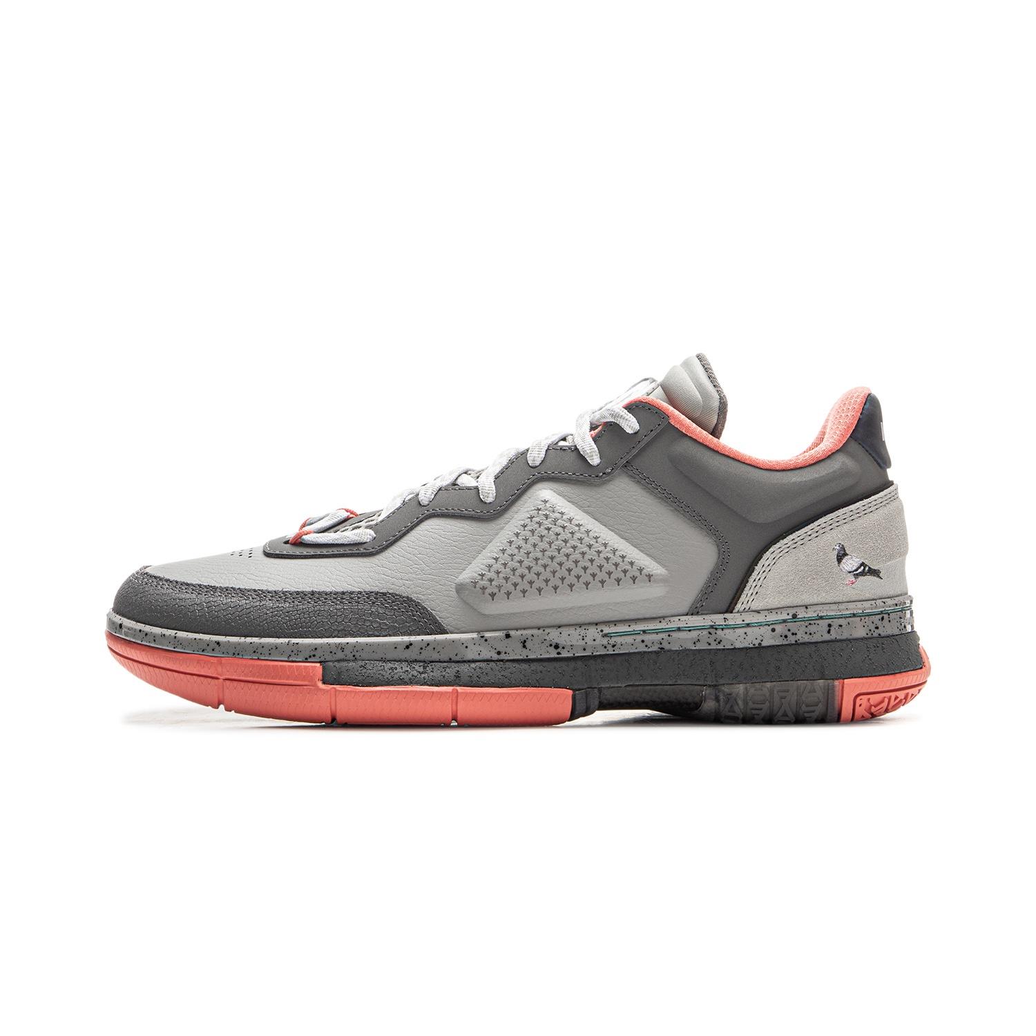Li-Ning x Staples Way Of Wade 1 Low  Grey Pigeon  Men s ABAU099-27 EU 47⅔