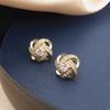 Windmill Stud Earrings Women's Simple Niche Four-leaf Clover Earrings Summer Earrings Cold Wind