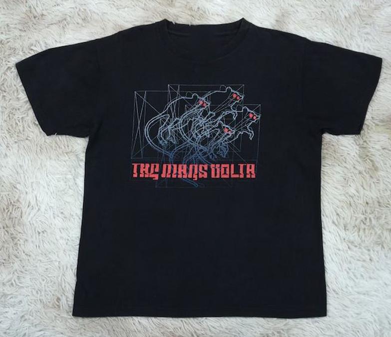 Футболка унисекс с логотипом музыкальной группы The Mars Volta, все размеры от S до 5XL TP538 XL
