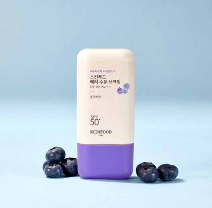 Skinfood Crema Solare Idratante ai Frutti di Bosco SPF50+ PA++++ Protezione UV Idratante 50ml