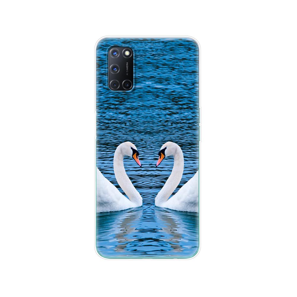 For OPPO A52 Case A92 A72 Case 6.5" Silicon Soft TPU Back Phone Cover For OPPO A 52 72 92 Case OPPOA92 OPPOA72 OPPOA52 Case Bag