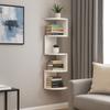 Compact Design Wall Mounted Storage Rack Space Saving Multi-layer Shelf Layered Bookshelf  Bedroom