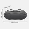SEAMETAL Car Glasses Case Portable Press Switch Car Sun Visor Sunglasses Holder ABS With Flocking Lining Glasses Box Universal