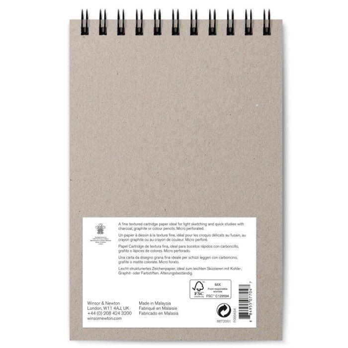 Papier à dessin - WINSOR NEWTON 6672001 - Extra blanc - A5 - 50 feuilles sans acide