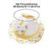 Wide Brim Baby Bucket Hat Fruit Print Panama Cap New Fisherman Cap  Summer