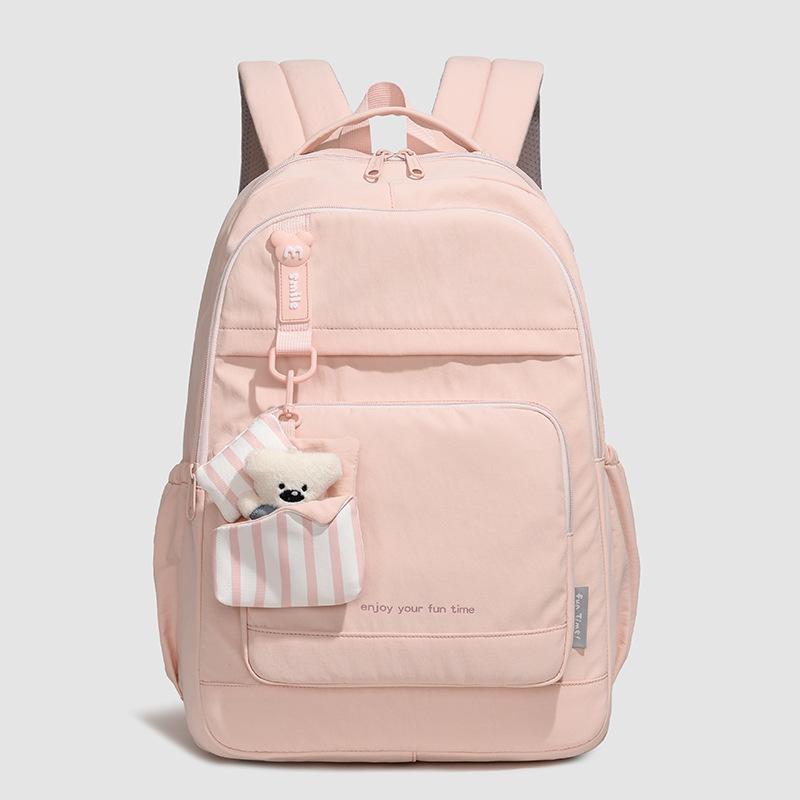 Schoolbag Middle and high school student schoolbag New travel bag Sports backpack Men's and women's lightweight bag Commuter large-capacity backpack