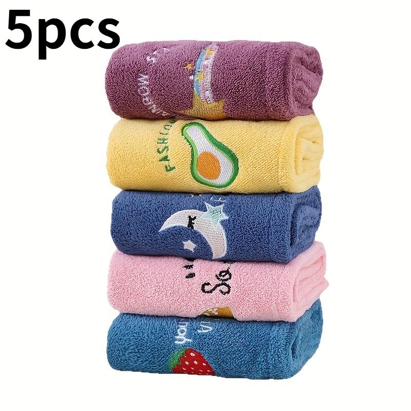 

5 ШТ Женское быстросохнущее полотенце из микрофибры - Мягкий коралловый флис, Впитывающая шапочка для душа, Для сухих и мокрых волос, Полотенце из микрофибры