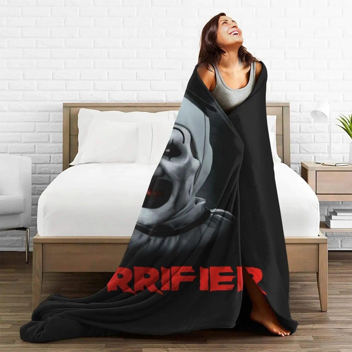 Фланелевые одеяла из фильма ужасов на Хэллоуин — фото 5