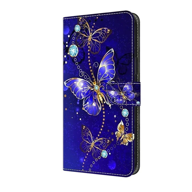 For Xiaomi Redmi 10C Case Stand Wallet Book Cover for Coque Redmi 10 Phone Case Redmi10A Fundas Flower Leather Protective Cases