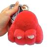 Cute Plush Bunny Keychain: Pretend Dead Rabbit Doll Pendant – Perfect Mini Gift for Students & Fans