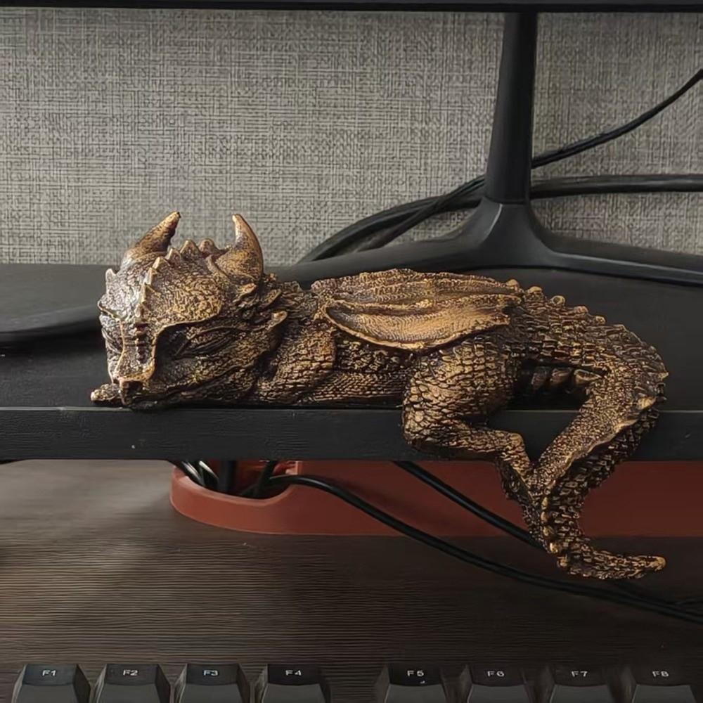 Decoration Dragon Sculpture Western Fantasy Bookshelf Ornaments Desktop Ornament Desk Decoration