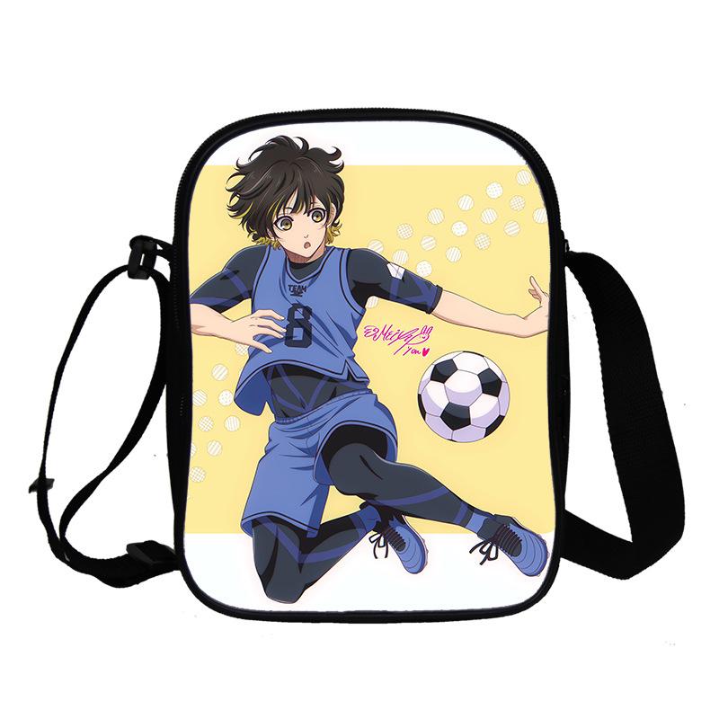 Neue Blaue Gefängnis Animation Peripherie 3D Vollfarbdruck Tragbare Umhängetasche Teenager Crossbody Tasche