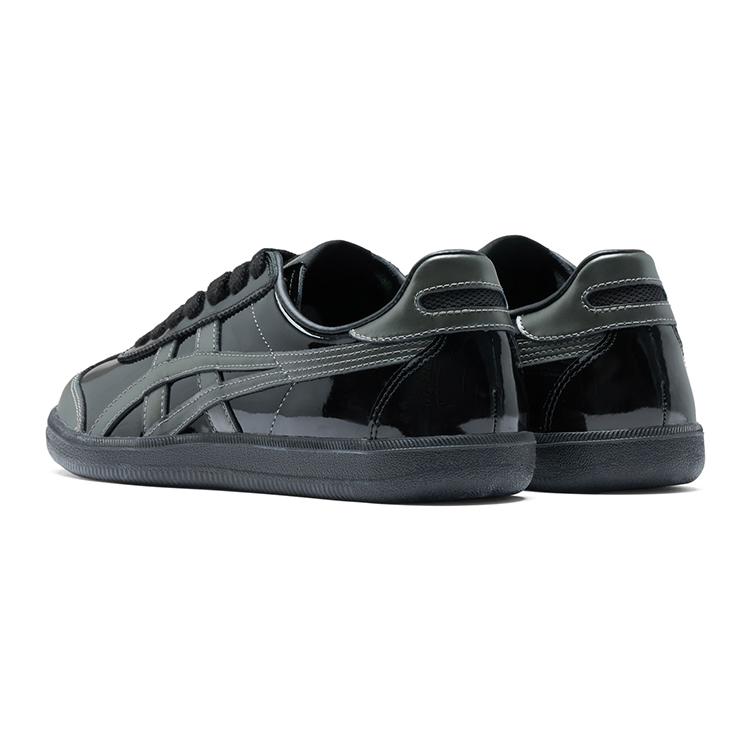 ONITSUKA TIGER Tokuten Fashion Všestranné Odolné Nízké Ležérní Boty Unisex tenisky Černá Šedá 1183C531-001
