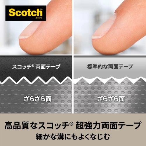 3M Scotch Super Strong Double-Sided Tape for Metals and General Materials Width 12mm Length 10m PVG-12R