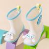 Children's Rain Boots Girls Kindergarten Kuromi Cartoon Cute Cinnamoroll Baby Rain Boots Girls Water Shoes