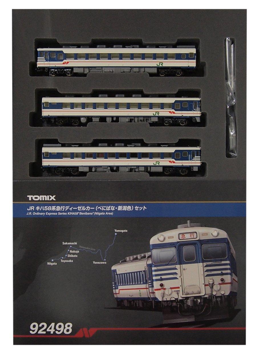 TOMIX Модель железной дороги в масштабе N Серия Kiha 58 Алый Цвет Ниигаты Набор 92498 Дизельный вагон
