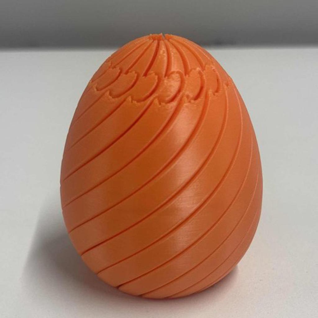 Twisty Fidget Egg 3D Printed Slippery Egg Fidget Easter Egg Toys Basket Stuffers Rotating Fidget Puzzle Toy For Stress Relief